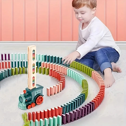 Automatic Laying Domino Train 🚂