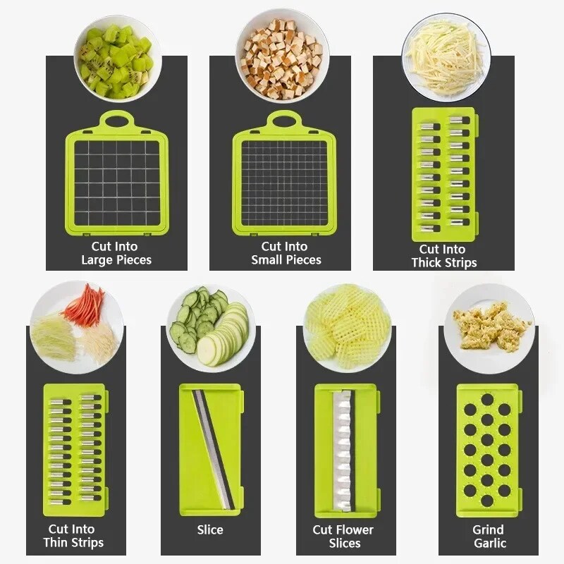 16 in 1 Multifunctional Vegetable Chopper