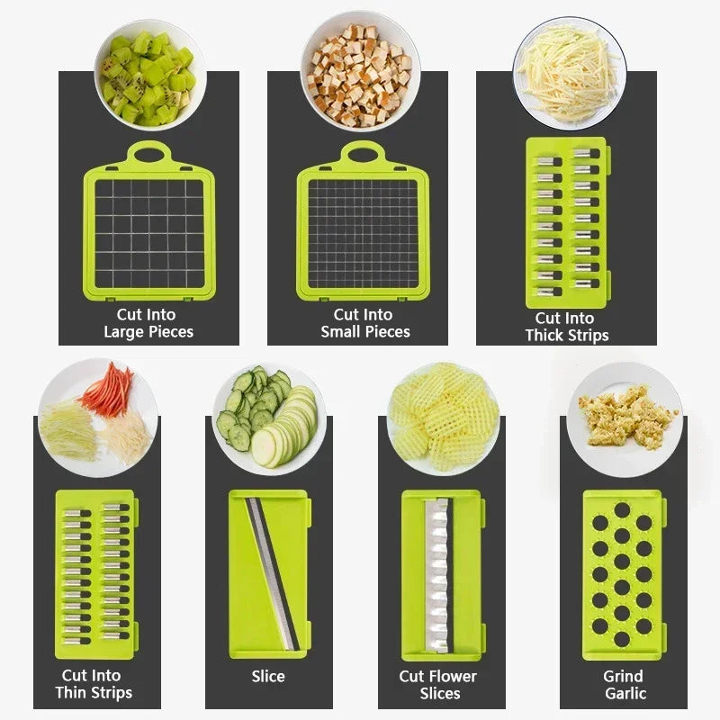 16 in 1 Multifunctional Vegetable Chopper